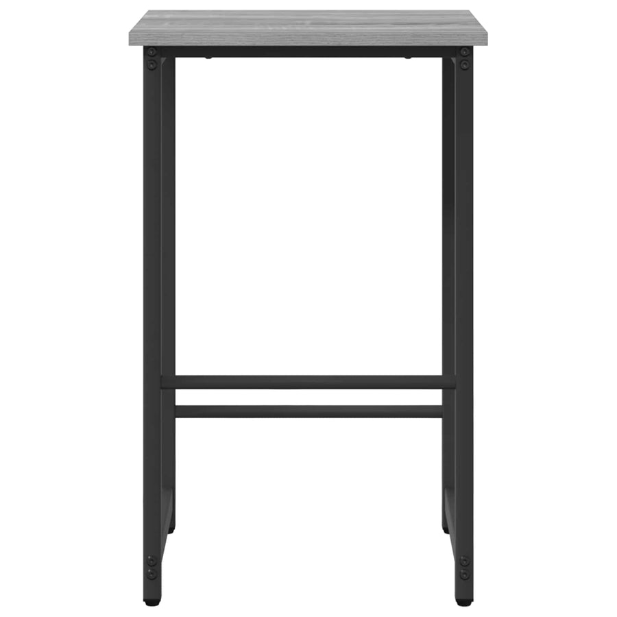 Barkruk Grijs Sonoma 40 x 32 x 74 cm Bewerkt hout