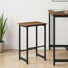 Barkruk 40x32x74 cm bewerkt hout