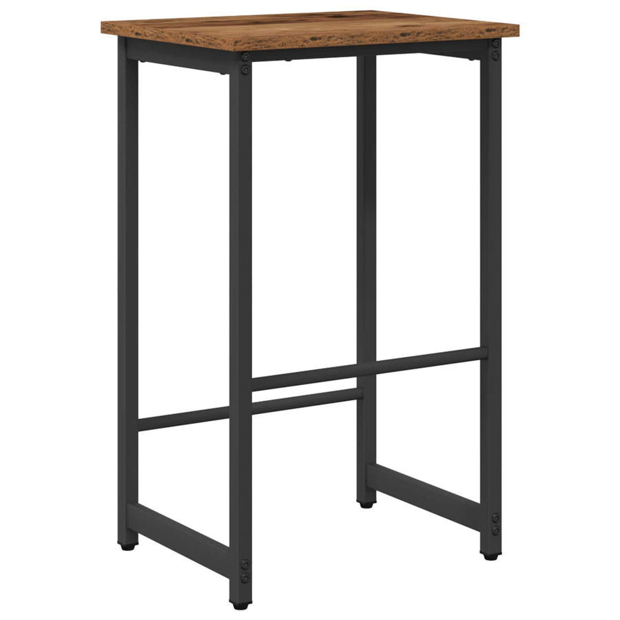 Barkruk Oud hout 40 x 32 x 74 cm Bewerkt hout