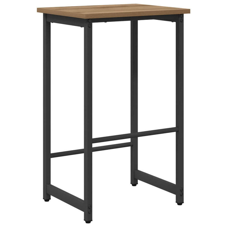 Barkruk Artisanaal eiken 40 x 32 x 74 cm Bewerkt hout