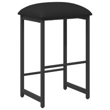 Barkruk Zwart 40 x 32 x 64 cm Bewerkt hout