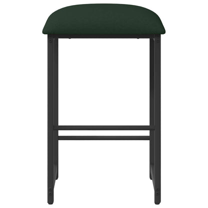Barkruk Donkergroen 40 x 32 x 64 cm Bewerkt hout