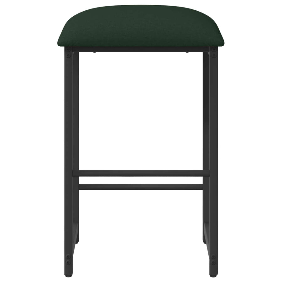 Barkruk Donkergroen 40 x 32 x 74 cm Bewerkt hout