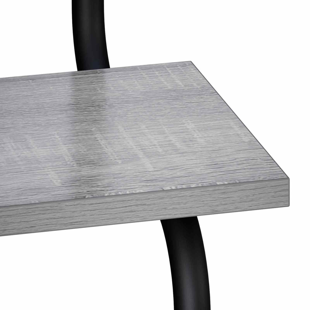 4-laags Wandplank Grijs Sonoma 80 x 24,5 x 104 cm Bewerkt hout