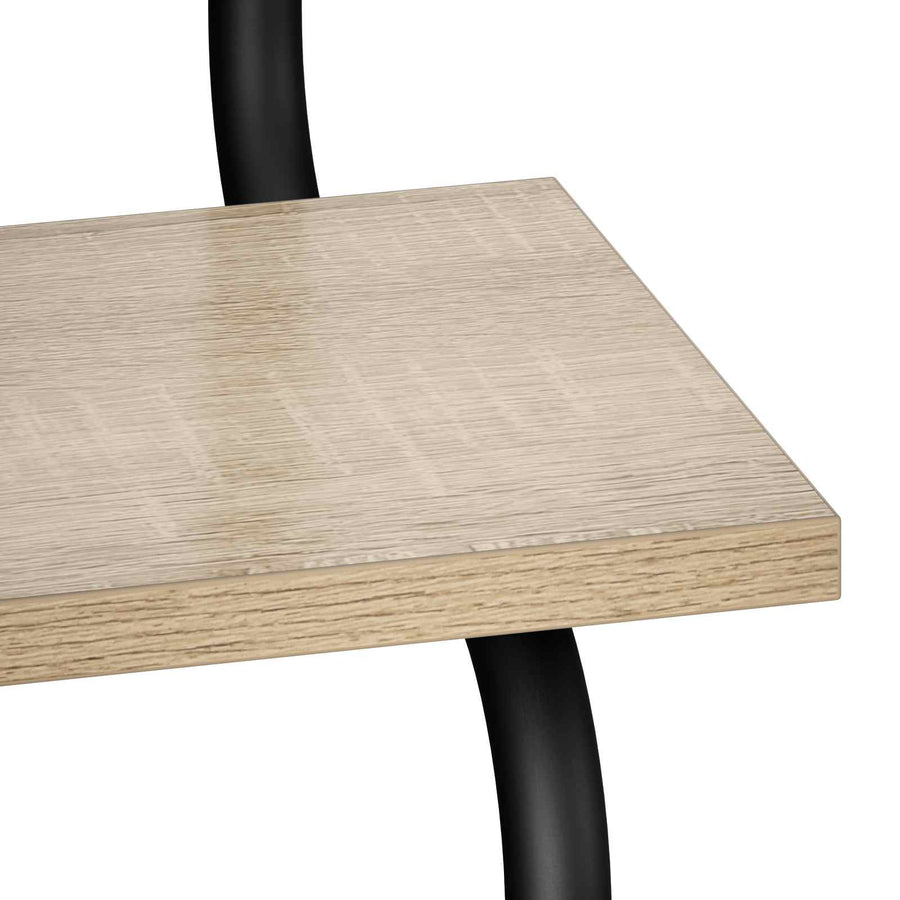 4-laags Wandplank Sonoma Eiken 60 x 24,5 x 104 cm Bewerkt hout