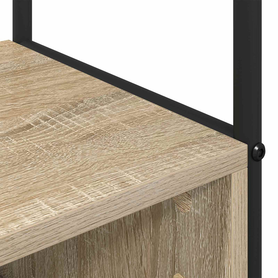 Kapstok met schoenenbank Sonoma Eiken 100 x 32 x 180,5 cm