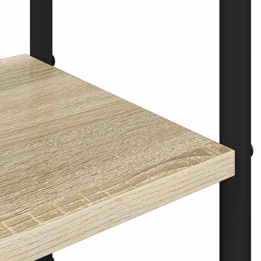 Kapstok met schoenenbank Sonoma Eiken 143 x 30 x 199,5 cm
