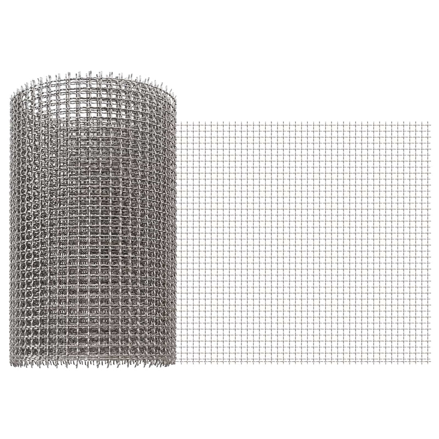 Gaas Scherm 20 x 500 cm 3 Mesh RVS 201 Zilverkleurig