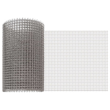Gaas Scherm 20 x 1000 cm 3 Mesh RVS 201 Zilverkleurig
