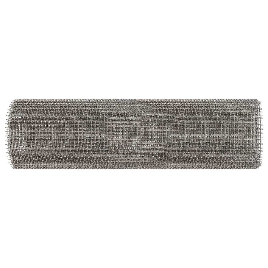 Gaas Scherm 40 x 200 cm 3 Mesh RVS 201 Zilverkleurig