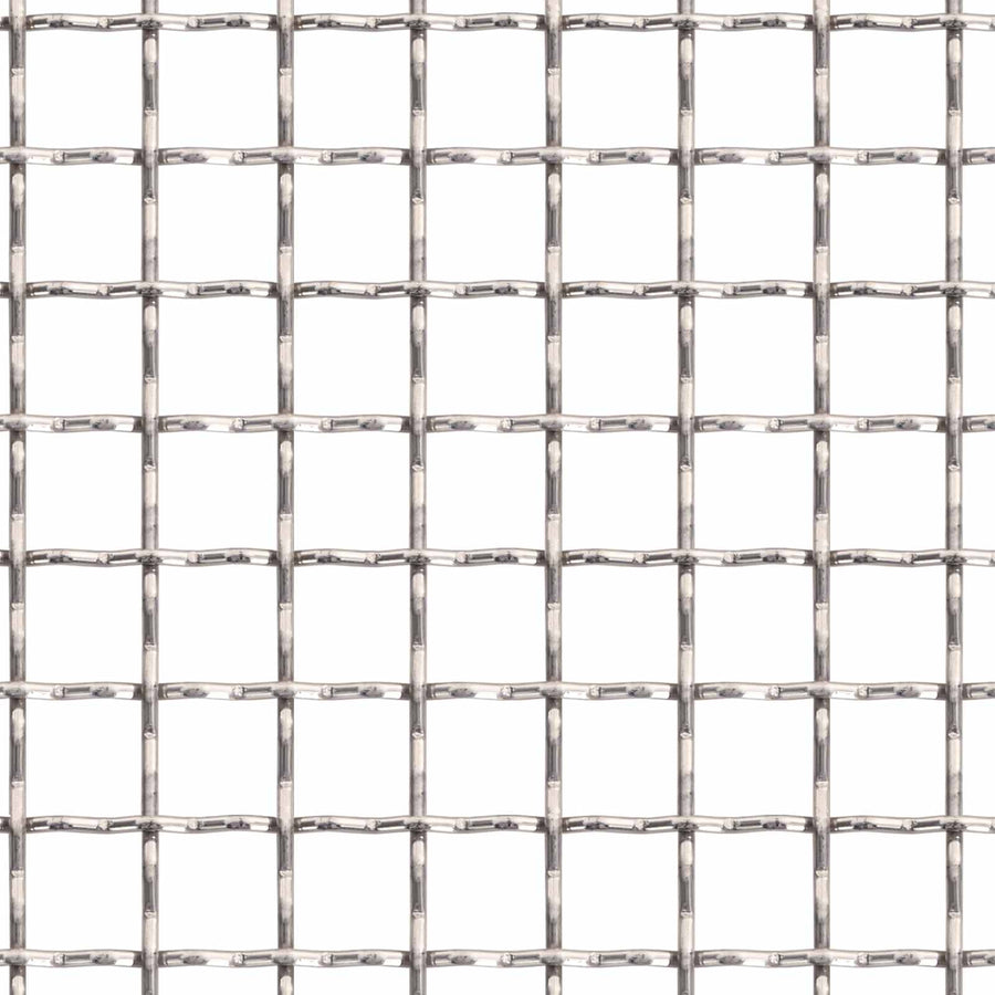 Gaas Scherm 40 x 200 cm 3 Mesh RVS 201 Zilverkleurig