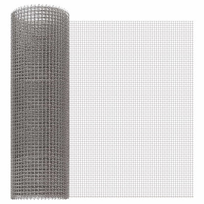 Gaas Scherm 40 x 500 cm 3 Mesh RVS 201 Zilverkleurig