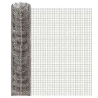 Gaas Scherm 60 x 200 cm 3 Mesh RVS 201 Zilverkleurig