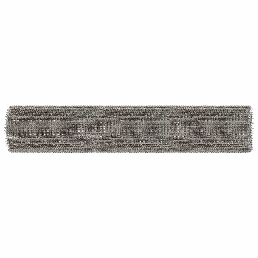 Gaas Scherm 60 x 200 cm 3 Mesh RVS 201 Zilverkleurig