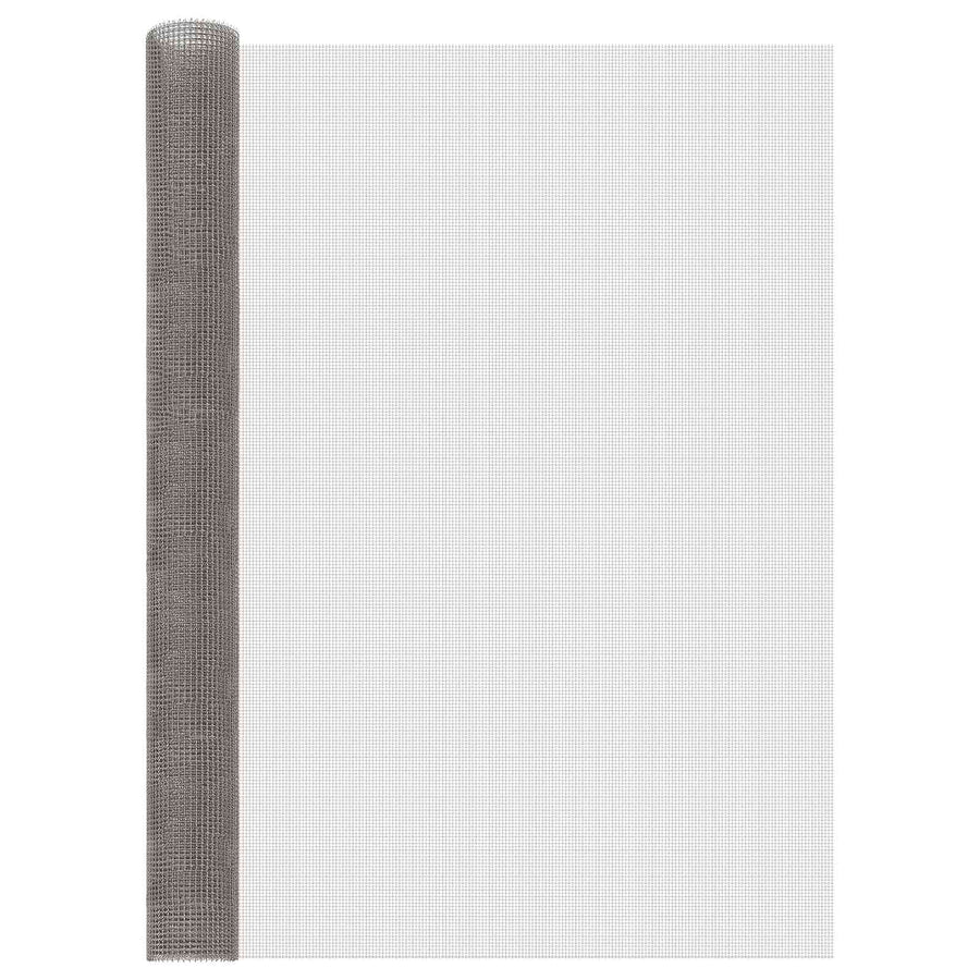 Gaas Scherm 120 x 500 cm 3 Mesh RVS 201 Zilverkleurig