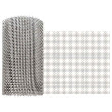 Gaas Scherm 20 x 200 cm 6 Mesh RVS 201 Zilverkleurig