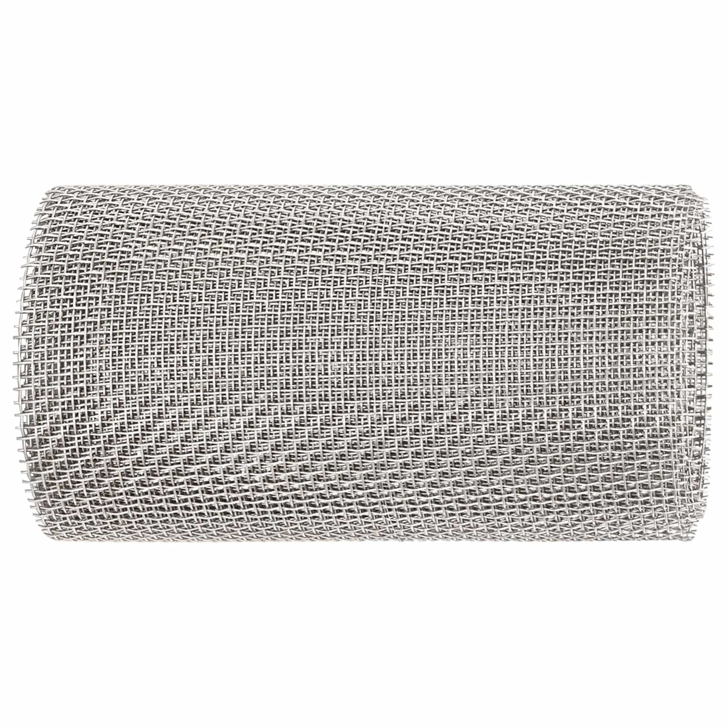 Gaas Scherm 20 x 200 cm 6 Mesh RVS 201 Zilverkleurig