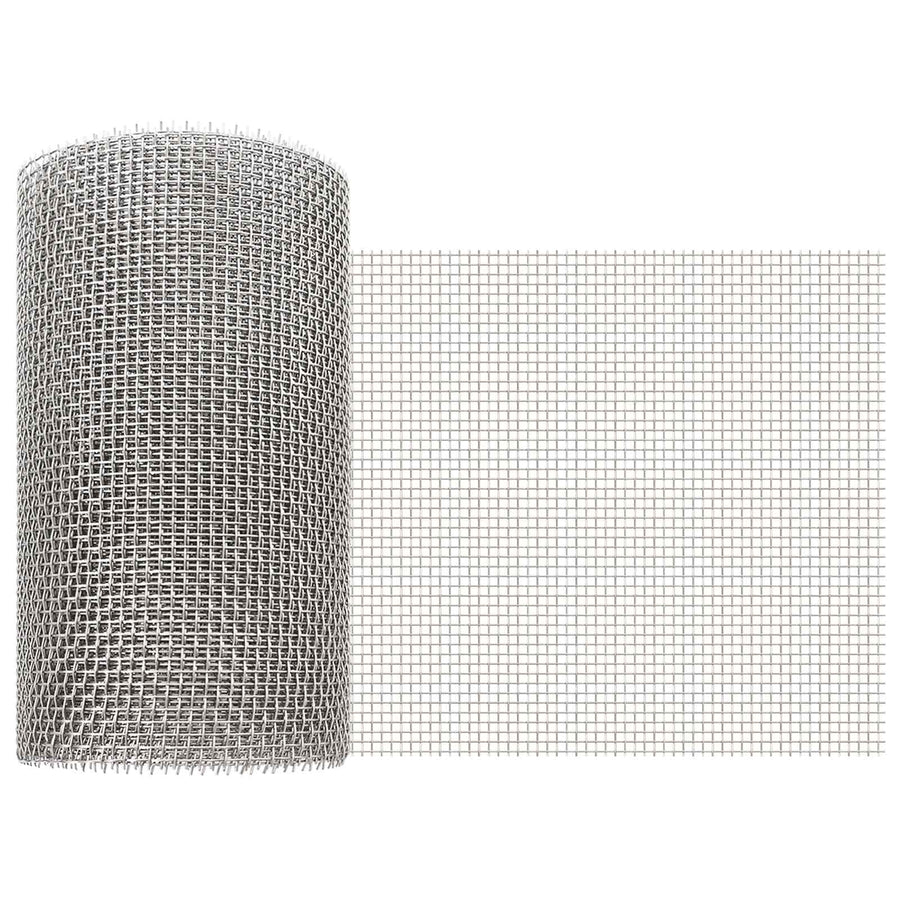 Gaas Scherm 20 x 1000 cm 6 Mesh RVS 201 Zilverkleurig