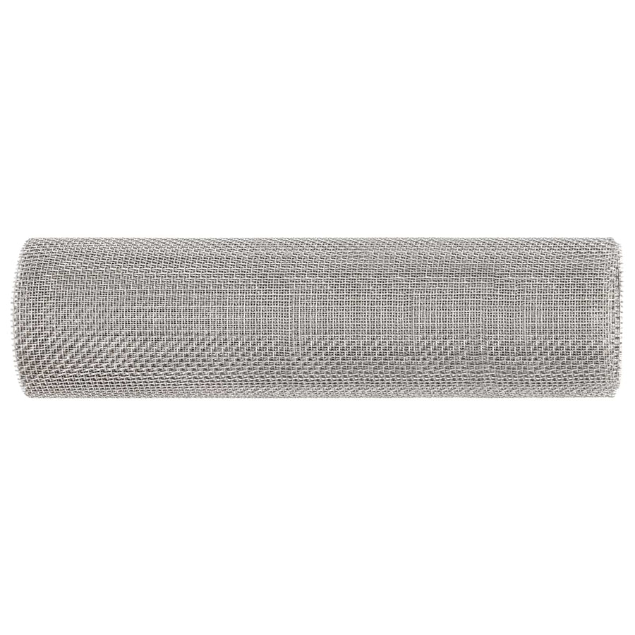 Gaas Scherm 40 x 200 cm 6 Mesh RVS 201 Zilverkleurig