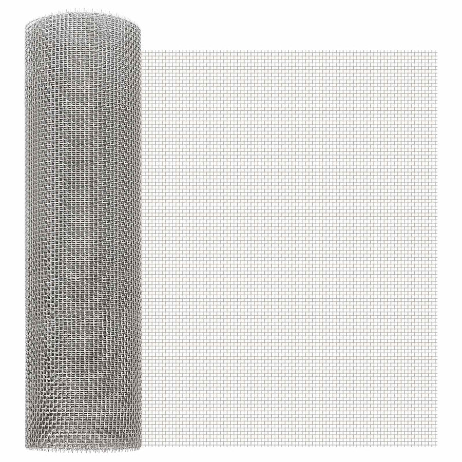 Gaas Scherm 40 x 1000 cm 6 Mesh RVS 201 Zilverkleurig