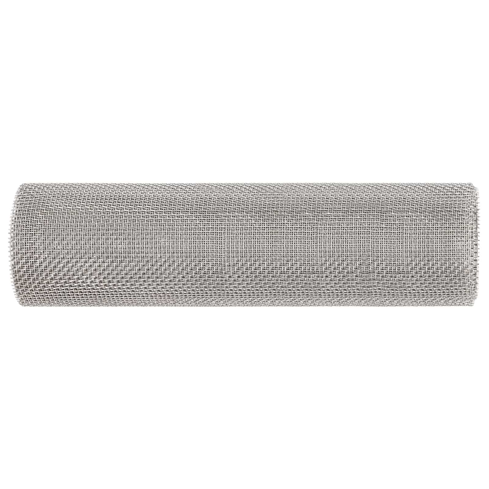 Gaas Scherm 40 x 1000 cm 6 Mesh RVS 201 Zilverkleurig