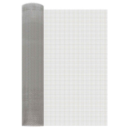 Gaas Scherm 60 x 200 cm 6 Mesh RVS 201 Zilverkleurig