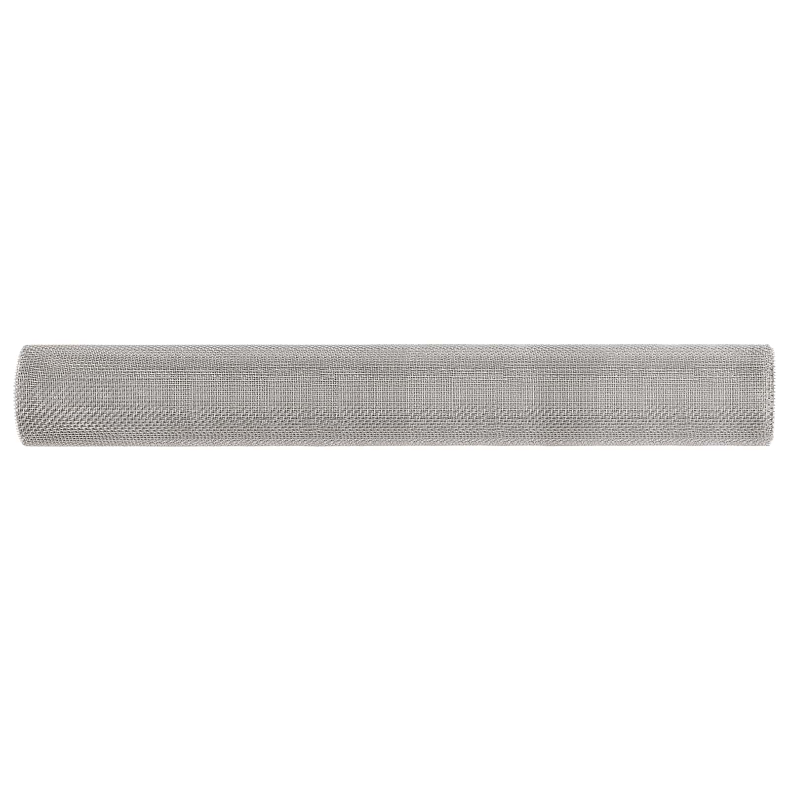 Gaas Scherm 80 x 500 cm 6 Mesh RVS 201 Zilverkleurig