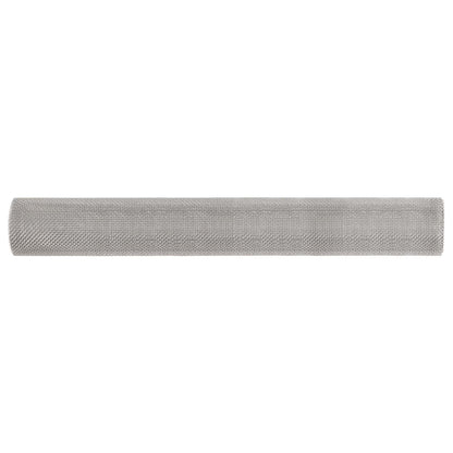 Gaas Scherm 80 x 1000 cm 6 Mesh RVS 201 Zilverkleurig