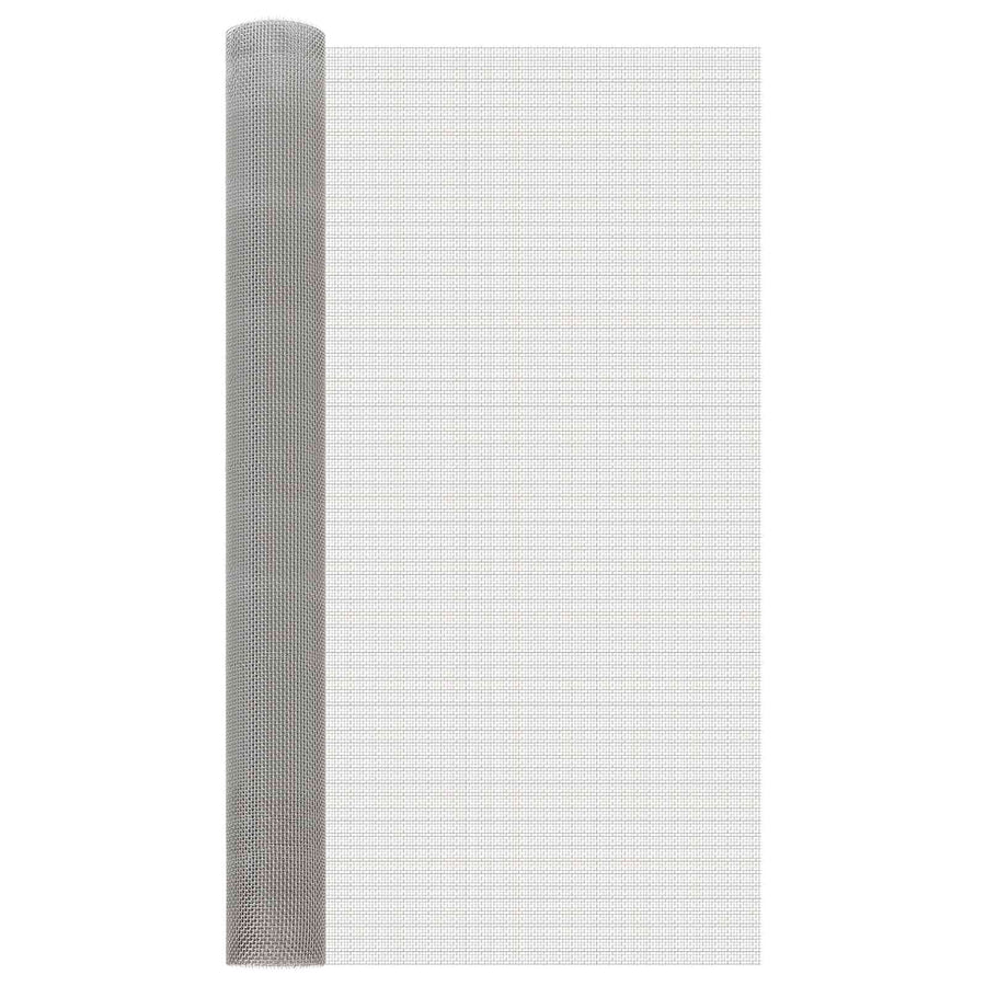Gaas Scherm 100 x 1000 cm 6 Mesh RVS 201 Zilverkleurig