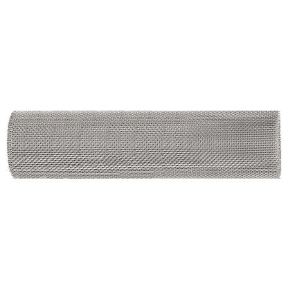 Gaas Scherm 40 x 200 cm 8 Mesh RVS 201 Zilverkleurig
