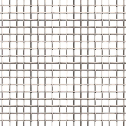 Gaas Scherm 60 x 1000 cm 8 Mesh RVS 201 Zilverkleurig