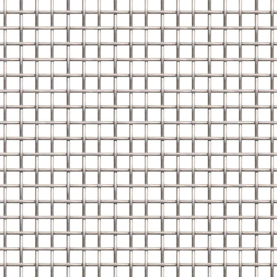 Gaas Scherm 80 x 1000 cm 8 Mesh RVS 201 Zilverkleurig