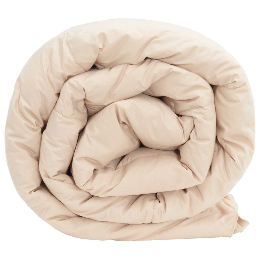 Zomer Dekbed Beige 200 x 240 cm 100% Natuurlijke Kapok