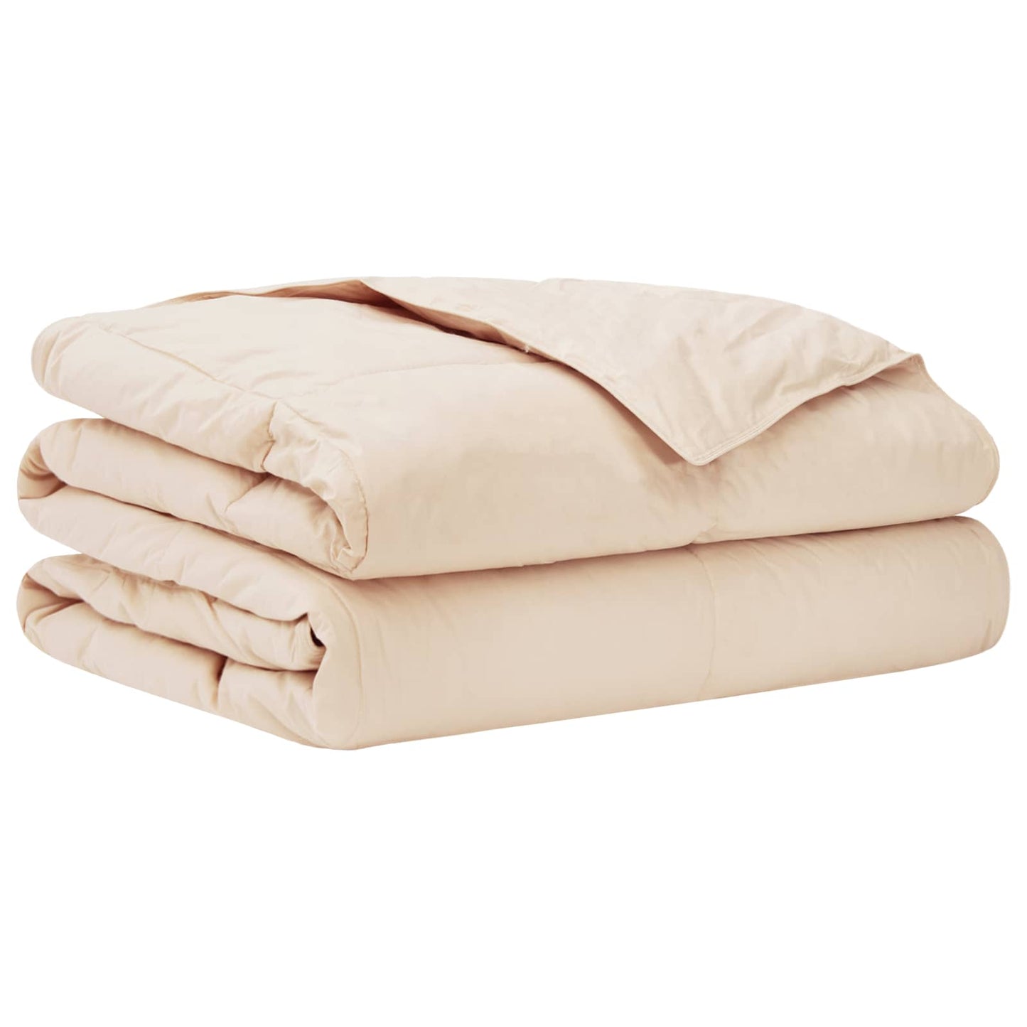 Zomer Dekbed Beige 220 x 260 cm 100% Natuurlijke Kapok