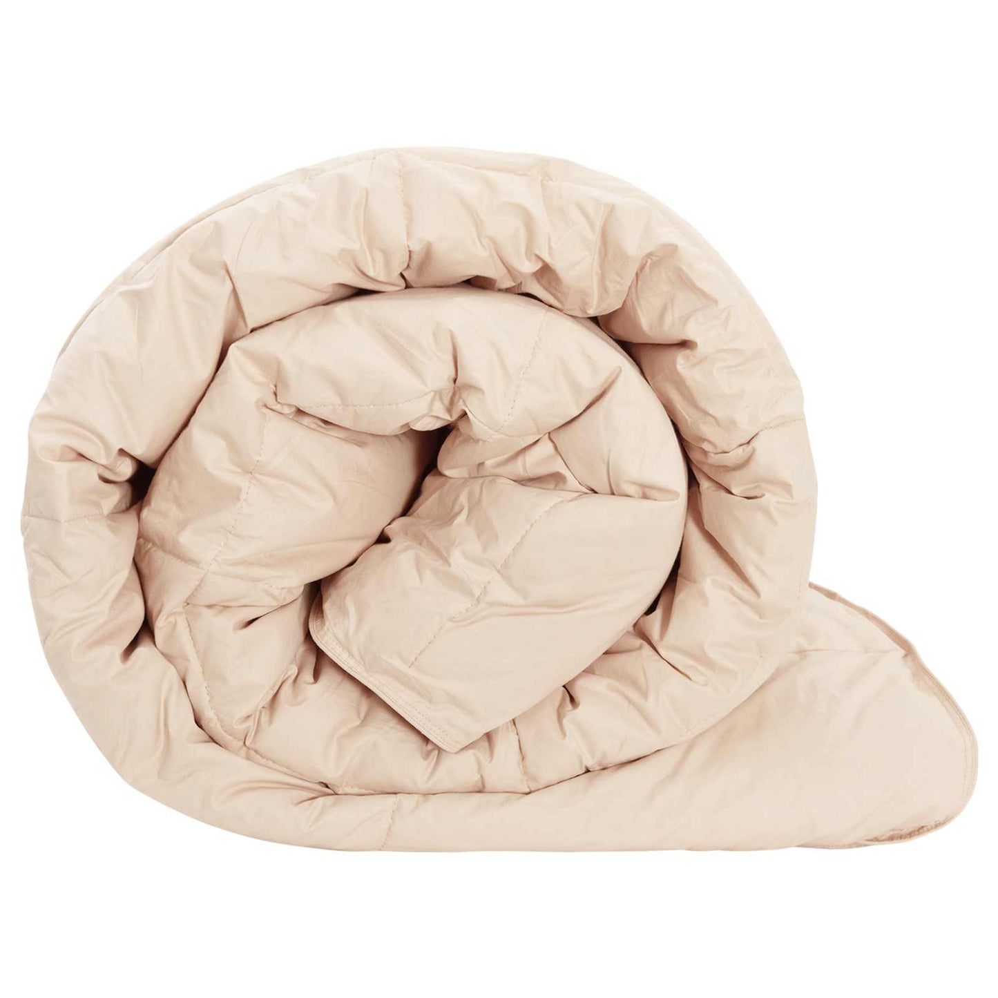 Vol jaar dekbed Beige 240 x 260 cm 100% Natuurlijke Kapok