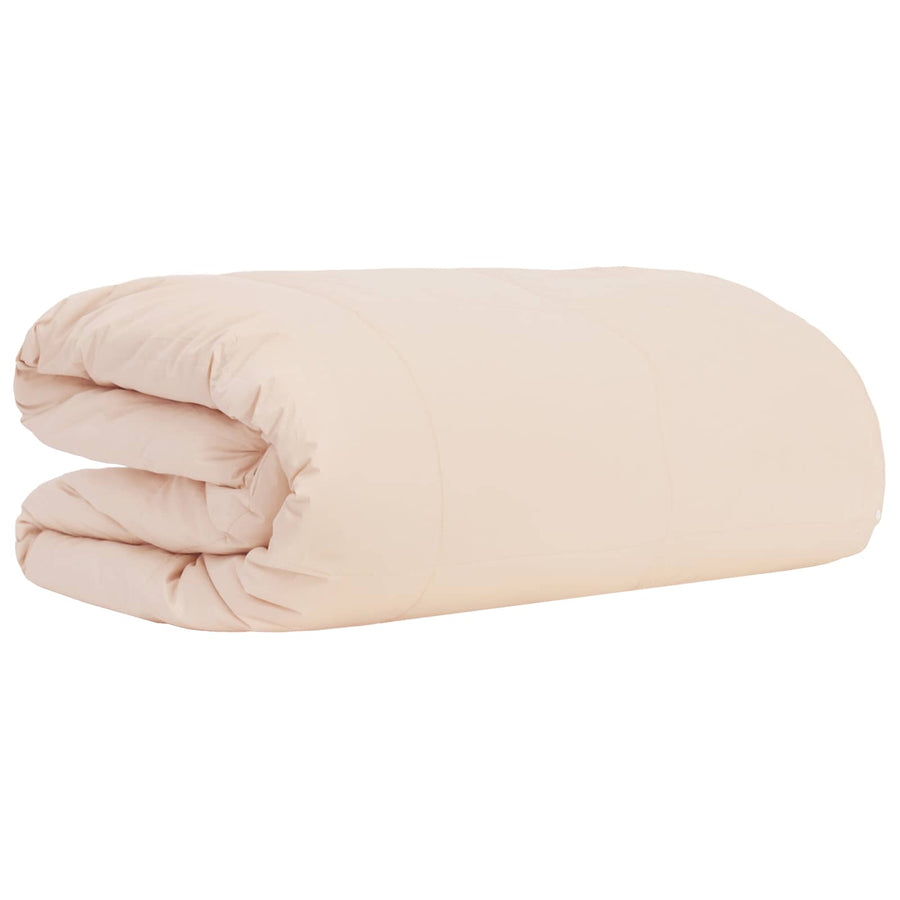 Dekbed Beige 200 x 240 cm Kapokvezel