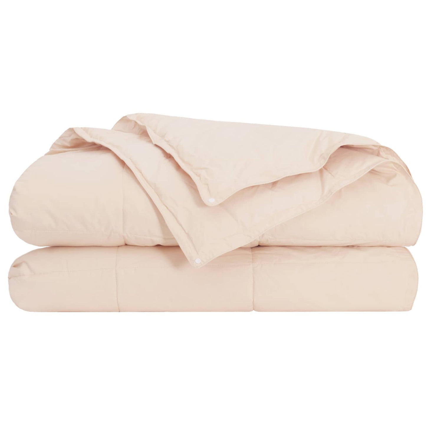 Dekbed Beige 140 x 220 cm Kapokvezel