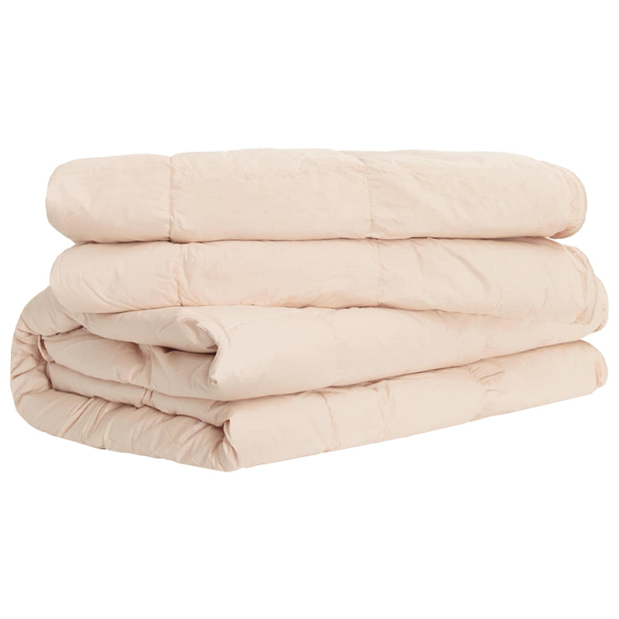 Dekbed Beige 220 x 240 cm Kapokvezel
