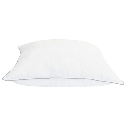 Hoofdkussen 2 pcs Wit 50 x 50 cm Bamboevezel