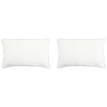 Hoofdkussen 2 pcs Wit 50 x 75 cm Bamboevezel