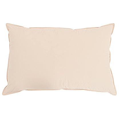 Hoofdkussen Beige 50 x 75 cm Kapokvezel
