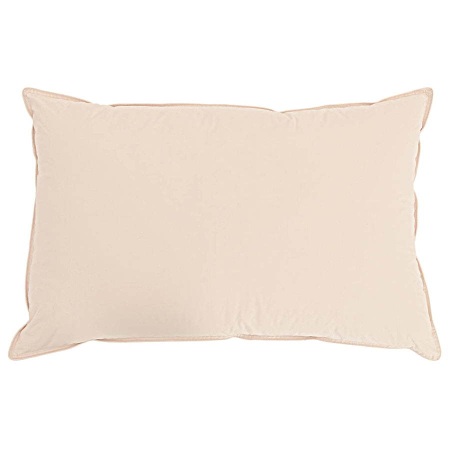 Hoofdkussen Beige 60 x 70 cm Kapokvezel