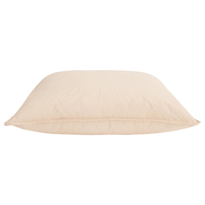 Hoofdkussen 2 pcs Beige 65 x 65 cm Kapokvezel