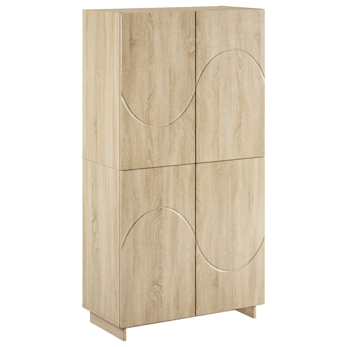 Hoge kast Sonoma Eiken 79x41x151 cm Bewerkt hout