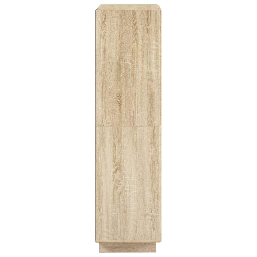 Hoge kast Sonoma Eiken 79x41x151 cm Bewerkt hout