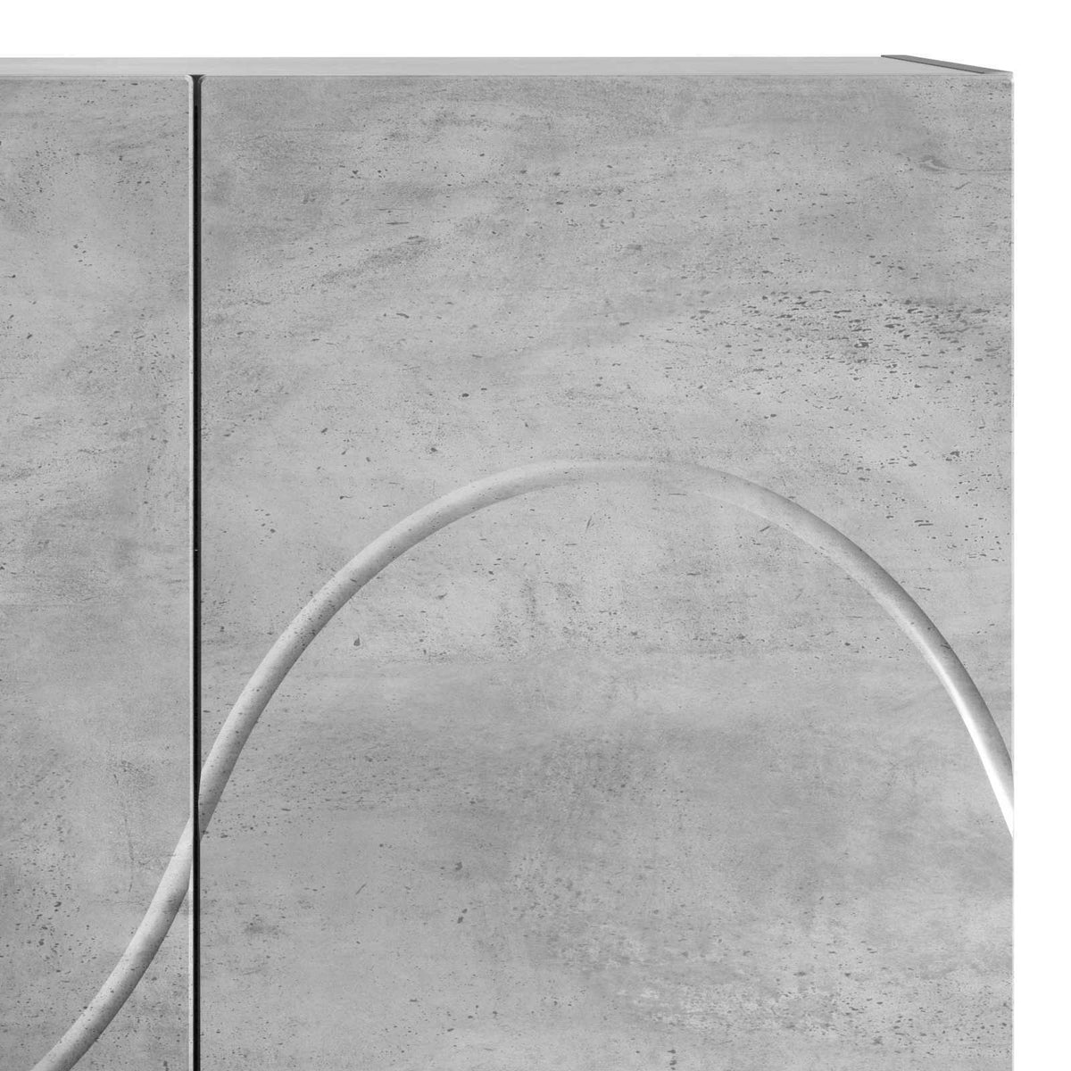 Hoge kast Betongrijs 79 x 41 x 151 cm Bewerkt hout