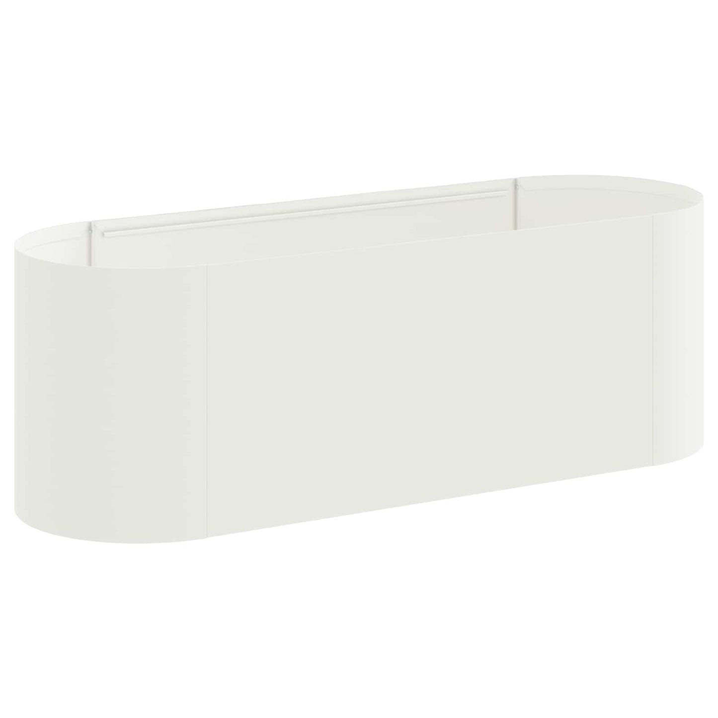 Verhoogd Tuinbed Wit 120 x 40 x 40 cm