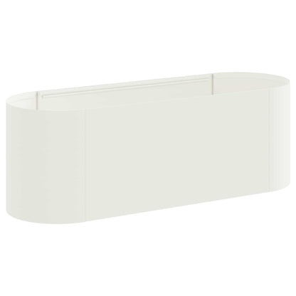 Verhoogd Tuinbed Wit 120 x 40 x 40 cm