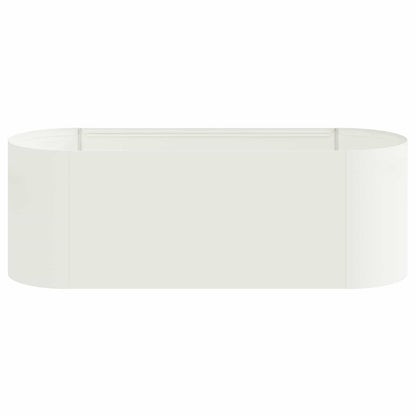 Verhoogd Tuinbed Wit 120 x 40 x 40 cm