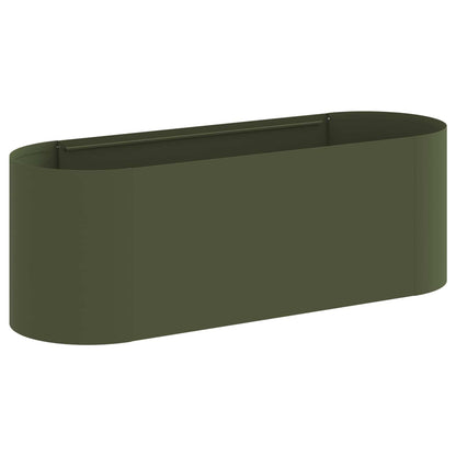 Verhoogd Tuinbed Olijfgroen 120 x 40 x 40 cm